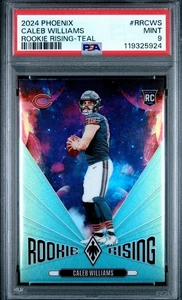 2024 Panini Phoenix - Rookie Rising Caleb Williams #RR-CWS Teal /40 (RC) - Foto 1 di 3