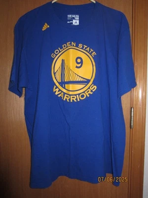 NUEVO Golden State Warriors Go-To-Tee Camiseta Azul Adidas 2XL #9 Andre Iguodala Foto 1 de 4