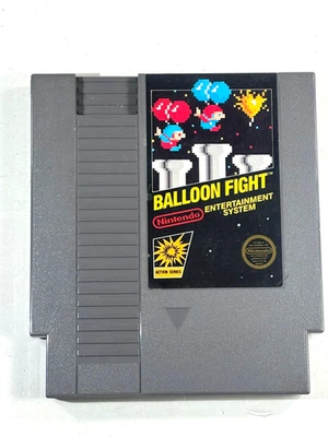 Balloon Fight (Nintendo Entertainment System 1984) 5 Screws NES Authentic Tested - Image 1 of 4