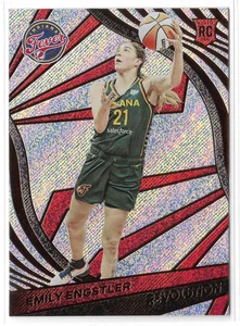 2022 Panini Revolution WNBA #92 Emily Engstler RC Indiana Fever Louisville - Picture 1 of 2