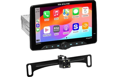 BOSS BE9ACP.XC Single DIN 9" Receiver Apple Carplay/Android Auto SiriusXM Camera - Image 1 of 4