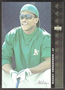 1994 SP #34 Rickey Henderson Oakland Athletics