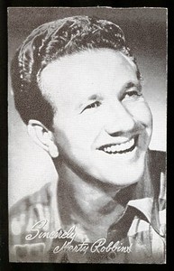 MARTY ROBBINS-ARCADE CARD-1950 FR/G