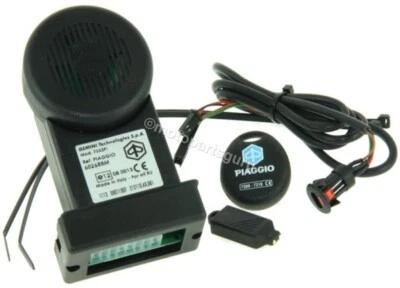 602688M OEM Electronic Alarm Kit E-LUX Vespa GTS Primavera Sprint Piaggio BV Fly - Image 1 of 4