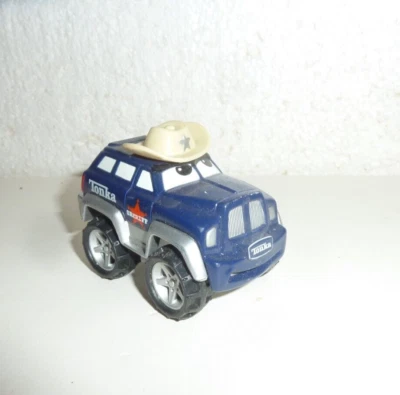 2000 Maisto Hasbro Tonka Little Chuck Sheriff Truck Cowboy Hat 2.5 " - Image 1 of 3