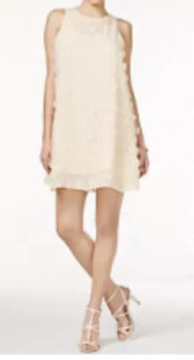 Mini Vestido BCBGeneration Sin Mangas Trigo Dorado L $118 Foto 1 de 4