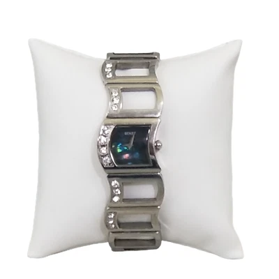 Seksy Sekonda Watch Women Swarovski Crystal & Black Mother Of Pearl Wrist 4009 - Image 1 of 4