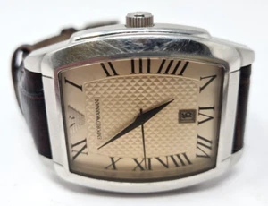 Emporio Armani Ar-0934 Uhr mit Lederarmband - Bild 1 von 4