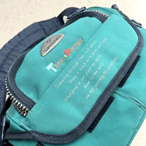 Bolsa de viaje verde Samsonite Vintage Travel Partner - Imagen 1 de 8
