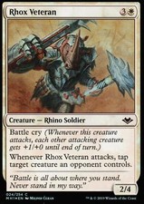 RHOX Veteran Foil | NM/M | Modern Horizons | Magic MTG