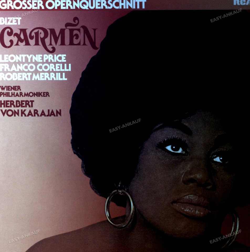 Bizet, L. Price, F. Corelli - Carmen Grosser Opernquerschnitt LP Club Edit. ' - Image 1 of 1