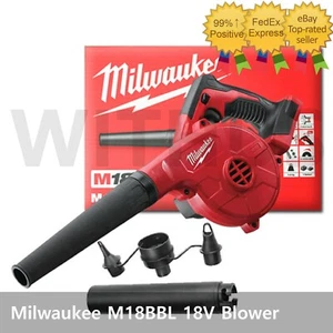 Milwaukee M18 BBL 18V Compact Battery Blower M18BBL Body Only - Fedex Tracking_ - Picture 1 of 4
