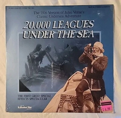 Sealed New 20, 000 Leagues Under the Sea-1916 Version(Laserdisc, laser disc LD) - Image 1 of 2