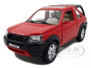 LAND ROVER FREELANDER ROT 1/24 DRUCKGUSS AUTO MODELL VON BBURAGO 22012 - Bild 1 von 6