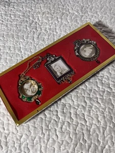 Vintage 🎁NOS LENOX VINTAGE JEWEL 3er Set RAHMEN ORNAMENTE Neu Original 33 $🎁 - Bild 1 von 12