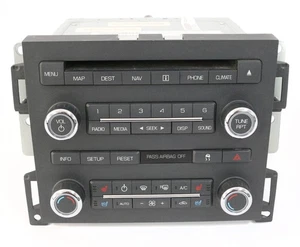 Lincoln MKS 2009 AM FM Radio 6 Disc CD Player w Navigation Part AA5T-18K931-AC - Bild 1 von 6