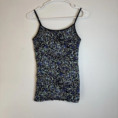 Camiseta sin mangas Mossimo Supply Co. para mujer floral cami talla M correa de espagueti elástica Foto 1 de 4