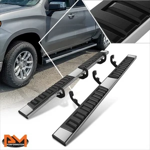 Para Silverado/Sierra 19-25 doble cabina estriberas barra Nerf escalón lateral de 6,75" - Imagen 1 de 9