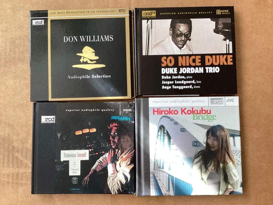 4 Stück XRCD Don Williams Duke Jordan Monk Hiroko Kokubu JVC Recording CD - Bild 1 von 1