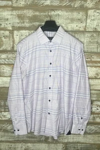 American Breed Mens Purple striped long sleeved dress shirt XXL - Picture 1 of 4