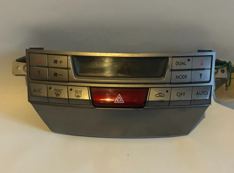 SUBARU LIBERTY HEATER/AC CONTROLS 5TH GEN, CLIMATE CONTROL TYPE, 09/09-11/14 - image 1 of 3