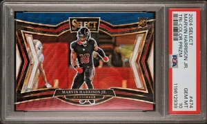 2024 Panini Select Marvin Harrison Jr Field Level TRI-COLOR Prizm /99 PSA 10 - Bild 1 von 2
