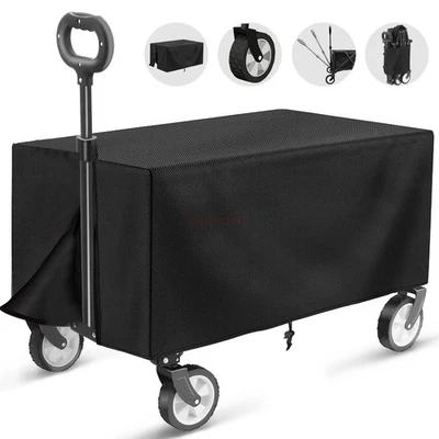 NEW - Folding Garden Trolley Cover Festival Trolley Cover For Folding Wagon Cart - image 1 of 4
