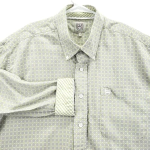 Cinch Shirt Mens Medium Geometric Western Button Down Flip Cuffs MTW1104787 - Picture 1 of 13