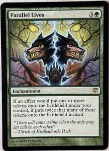Parallel Lives Incantesimo Verde Innistrad Rara 199/264 Magic The Gathering - Foto 1 di 10