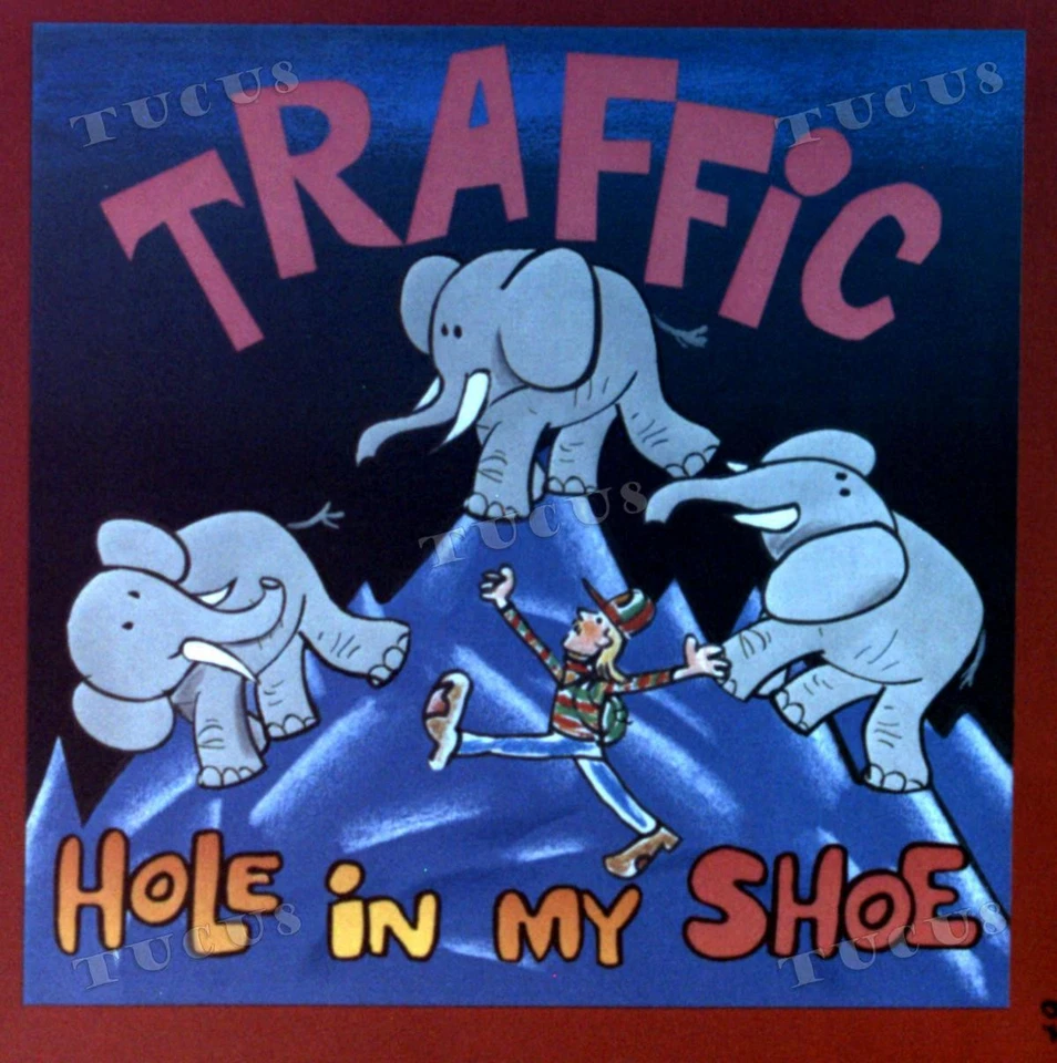 Traffic - Hole In My Shoe / Here We Go 'Round The Mulberry Bush 7" (VG+) '* - Image 1 of 1