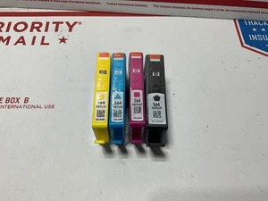 Set of 4 Genuine HP 564 Ink Cartridges - expires 2014/08 - Picture 1 of 3