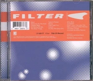 Filter Title of Record CD USA Craft Recordings 2019 CR00177 - Bild 1 von 3