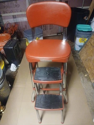 Chrome Chair Step Stool - Image 1 of 2
