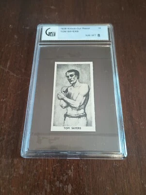 1938 Cartledge (Famous Prize Fighters) #24 Bob Fitzsimmons (SGC 7) - Image 1 of 2