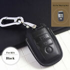 For Kia Sportage Sorento Soul Rio Optima Leather Car Key Keyless Case Cover Fob