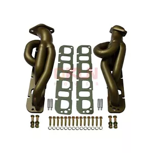 Exhaust Headers Shorty for 09-14 Dodge Ram 1500 2WD 4WD 5.7L Trucks V8 Hemi SS - Picture 1 of 6