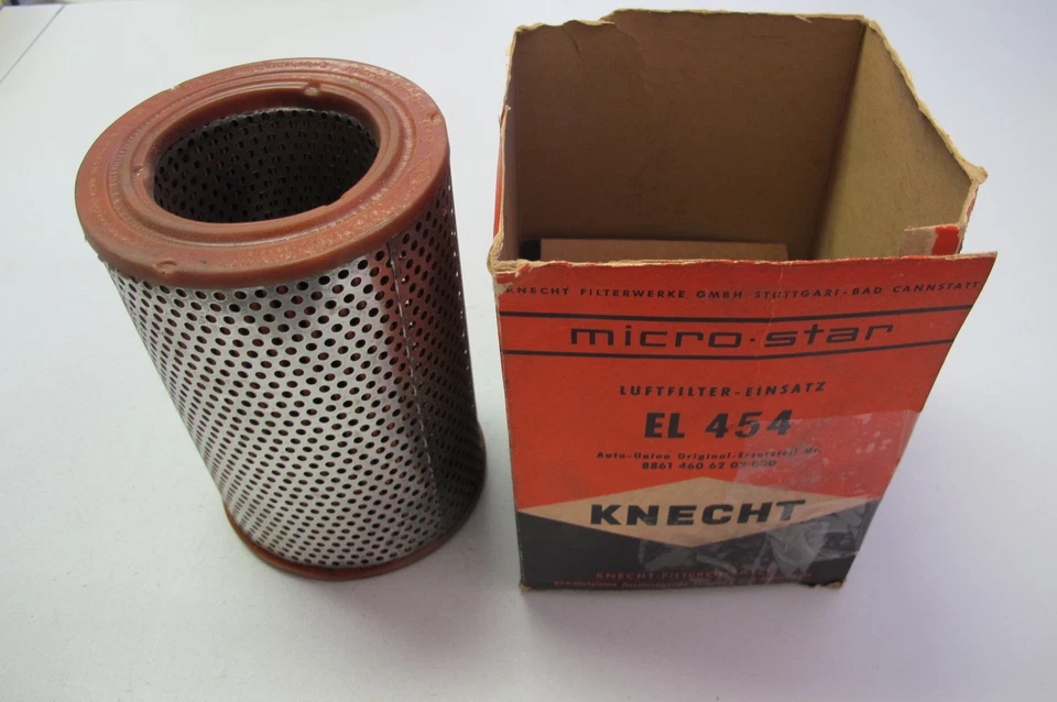 Filtro de aire Knecht EL454 para Porsche 912 1965-1967 Foto 1 de 3