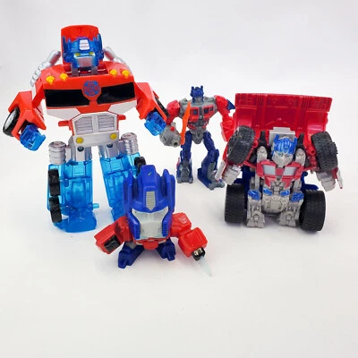 Transformers Optimus Prime Lote Semi Camión Pull Back & Go, Bot de Rescate, McDonalds Foto 1 de 4