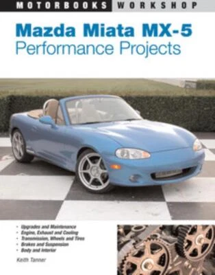 Mazda Miata MX-5 Performance Projects Repair Tune Race Upgrades Body - Imagen 1 de 4
