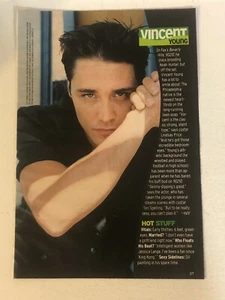 Vincent Young 90210 Vintage Magazine Article Ephemera Print Ad ART3 - Picture 1 of 2