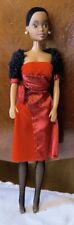 1992 Imani Olmec Toys African American Doll red dress and purse