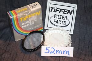 Vtg New TIFFEN 52mm SOFTNET WHITE 3 Diffuser FILTER, 52mm 3W White Soft Net #3