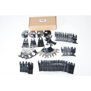 60Pcs Oscillating Multi Tool Saw Blades Sharp Quick Release Wood Plastic weprY - Picture 1 of 9