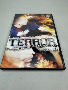 TERROR "THE LIVING PROOF" DVD HARDCORE METALCORE PUNK 2006 Trustkill Records - Picture 1 of 6