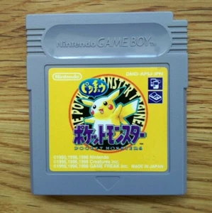 Pokemon Yellow Pocket Monster Japan Ver. ntsc-j Nintendo Gameboy Japan pikachu - Picture 1 of 3