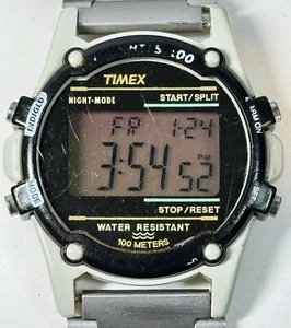 Vintage 1980s Timex Atlantis 100 Men’s Quartz Watch ***NEW BATTERY *** - Picture 1 of 8