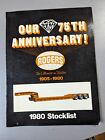 Rogers The Ultimate In Trailers 75th Anniversary 1980 Stocklist