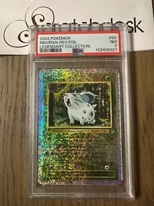 PSA 7 - Pokemon NIDORAN 82/110 Reverse Holo - LEGENDARY COLLECTION - Fireworks - Picture 1 of 2