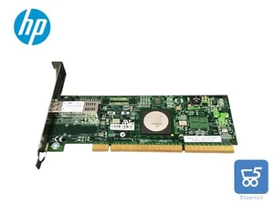 HPE STORAGEWORKS FC2143 4 GB PCI-X 2.0 HBA, 410984-001 Scheda Fibra Ottica - Foto 1 di 2