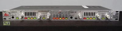DBX 386 Dual Vacuum Tube Preamp w/ Digital Out 1U Rack Signal Processor - 100V - Image 1 of 4